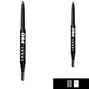 NEW Lorac Pro Precision Brow Pencil Med Red Brown